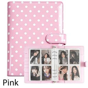 Carnet à feuilles mobiles en cuir écologique A5 motif Macaron XD A6 avec pince à billets magnétique et 100 feuilles pour planificateur budgétaire - Product Image 6