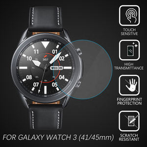 Trendybay verre trempé pour <span class=keywords><strong>Samsung</strong></span> 45MM R840 couverture de montre intelligente verre protecteur d'écran pour Galaxy Watch 3 41MM <span class=keywords><strong>R850</strong></span> - Product Image 4