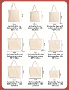 Bolsa de Hombro Multifuncional de Lona con Estampado de Alfabeto Personalizado, MOQ Bajo, para Uso Diario - Product Image 3