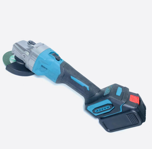 เครื่องเจียรไฟฟ้าไร้สายลิเธียม 21V ขนาด 4 นิ้ว สำหรับงานอุตสาหกรรมและงาน DIY ความเร็ว 12000 รอบ/นาที แบตเตอรี่ 2.0A.h 5 ก้อน สามารถจ่ายไฟได้โดยตรง - Product Image 1