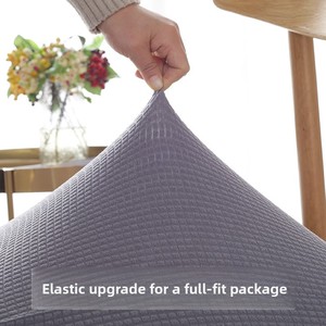 Housse de canapé en polyester extensible imperméable ; entièrement enveloppante, épaisse et résistante aux griffures des chats ; housse de coussin antidérapante toutes saisons - Product Image 4