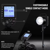 NEEWER Q4 400Ws 2.4G TTL Lumière de Flash de Studio d'Extérieur Stroboscope Photo avec Sac de Transport