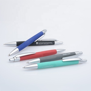 Penna a sfera con regalo di plastica promozionale di alta qualità Logo del cliente Hotel stampa personalizzata con Logo penne - Product Image 5