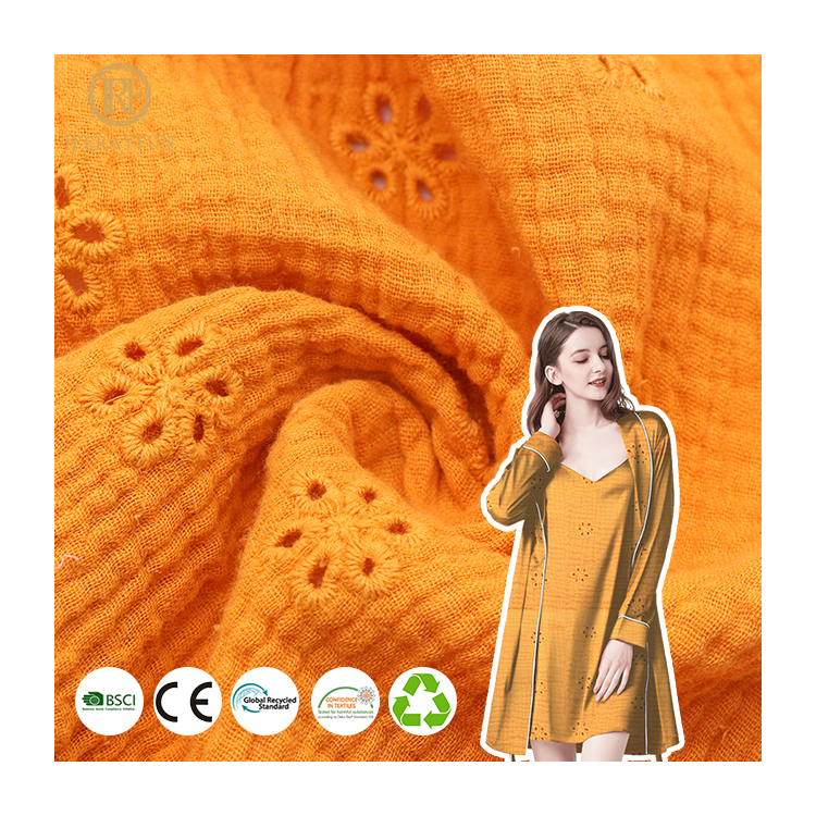 100 Cotton Embroidery Solid Color 120gsm