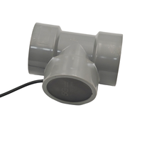 Capteur de débit de liquide à effet Hall Five Continents pour agriculture intelligente, débitmètre 5-24V, sortie impulsionnelle 1-60L/min, 32/50/63mm