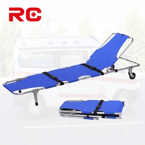 Camilla Pediátrica Ligera de Aluminio Fabricada en China a Bajo Precio, Aceptamos OEM, para Clínica y Ambulancia - Product Image 2