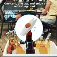 Ouvre-bouteille en plastique 5 en 1 multifonctionnel portable avec tournevis et décapsuleur