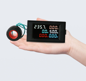 D69-2058 6 en 1 plusieurs couleurs LED multi-fonction affichage numérique tension courant puissance fréquence KWH <span class=keywords><strong>PH</strong></span>-<span class=keywords><strong>mètre</strong></span> - Product Image 5