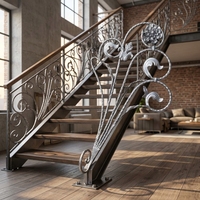Balustrade décorative en fer forgé, 10 pièces, accessoire pour balustrade de fenêtre ou de clôture