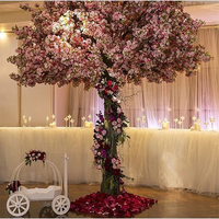 Kustom desain buatan tangan DIY palsu bunga Sakura buatan bunga Sakura pohon bunga untuk dekorasi pernikahan