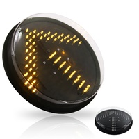 Pemasok Lampu Lalu Lintas Modul Lampu Lalu Lintas LED Panah Kuning Dia.300mm(13 inci)