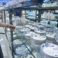 Vaisselle en Porcelaine Blanche Style Nordique, Plats et Bols en Céramique pour Dîner, Maison, Hôtel, Restaurant, Mariage