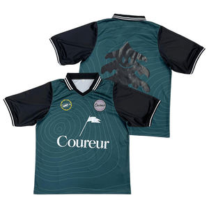 Vintage Oversized Mode Voetbal Jersey Gesublimeerd Voetbalshirts Voor Sportkleding - Product Image 1