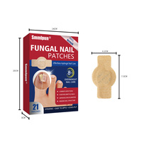 Patchs de Renouvellement des Ongles Respirants en Hydrogel, Traitement Extra Fort pour Mycoses des Ongles des Pieds et des Mains, Réparation Nocturne en 8 Heures, 10ml