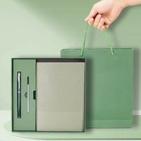 Ensemble de carnets de luxe A5 à couverture souple en cuir PU, avec design personnalisé sur la couverture