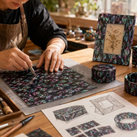 Feuille de Celluloïd en Gros à Texture Coquillage Vert Rose Irisé Motif Nacre pour Matière Première Artisanale de Montures de Lunettes