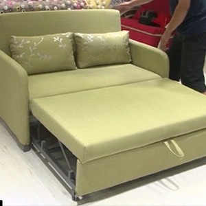 Pull-out <b>Sofa</b> <b>Bed</b> <b>Frame</b> 158cmx190cm Carbon Steel Extendable Foldable Modern Design For Living Room - Product Image 2