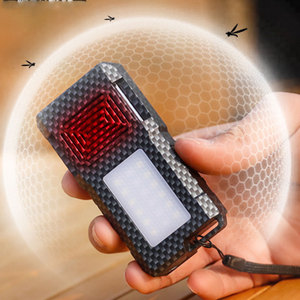 Lámpara repelente de mosquitos portátil para exteriores con tabletas repelentes de mosquitos, luz táctica multifuncional, luz para señuelos de peces - Product Image 1