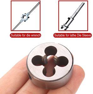 <span class=keywords><strong>HSS</strong></span> Die Cutter Được Sử Dụng Cho Tay Tap Và Máy Tap Metric Vòng Chủ Đề Chết Tay Phải M12x1.5 Cho Tap & Chết Hoạt động - Product Image 3