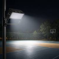 Projecteurs LED électriques carrés en aluminium de haute qualité 50000lm 250W IP67 pour terrains de baseball