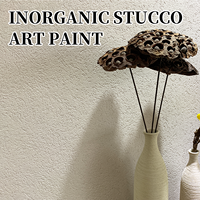 Peinture artistique inorganique à base de chaux, design biophilique, luxe naturel, respirante, aspect travertin, pour appartement, pour une maison saine