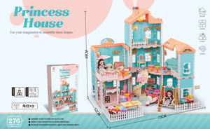 Maison de poupée <span class=keywords><strong>Gabby</strong></span>, accessoire miniature, pas cher, bricolage, 95 pièces, maison de poupée, 3d avec lumière tuyau en Spray, idée cadeau, 2022 - Product Image 2