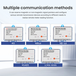 100m R50 100m³/h フランジ接続鋳鉄製 ワイヤレス4G遠隔メーター読み取り・監視スマート水道メーター - Product Image 4
