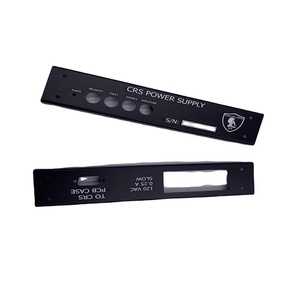 Servicio de Mecanizado CNC Personalizado, Panel de Equipo de Aleación de Aluminio Anodizado en Negro y Piezas de Carcasa Electrónica - Product Image 3