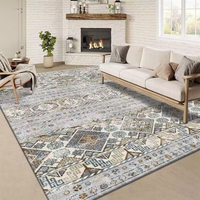 Luxuriöser Moderner Design-Teppich Rutschfester Maschinengefertigter Teppich-Set für Wohnzimmer