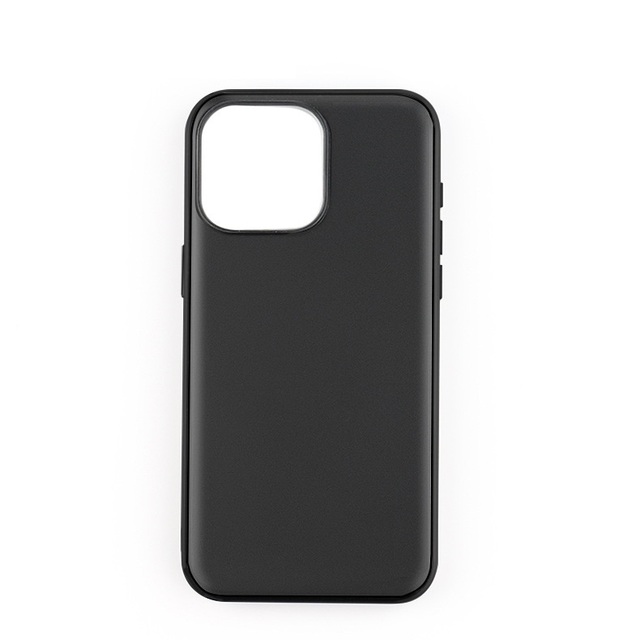 PC TPU Blank Mobile Phone Case 0.7mm Depth Groove Hard Cellphone Back Cover for iPhone 15 14 13 12 11 for PU Leather Pasting