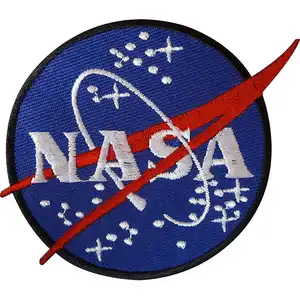 Wholesale Space Patches Embroidery Iron On Small Embroidery Patch Custom Embroidery