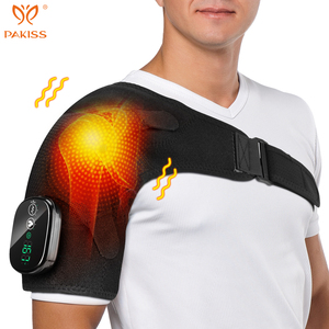 Masajeador Eléctrico de Hombros PAKISS, Envoltura Portátil para Hombros con Modos de Calor y Vibración - Product Image 1