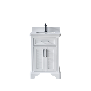 ตู้โต๊ะเครื่องแป้งในห้องน้ำทำจากไม้เนื้อแข็งอ่างล้างหน้าเดี่ยวแบบตั้งพื้นสไตล์แคนาดาและสหรัฐอเมริกา - Product Image 1