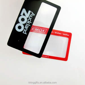 2019 nouvelle règle de <span class=keywords><strong>loupe</strong></span> de poche carte de visite et carte de crédit <span class=keywords><strong>loupe</strong></span> pour l'automobile et l'assurance bienvenue en cadeau - Product Image 4