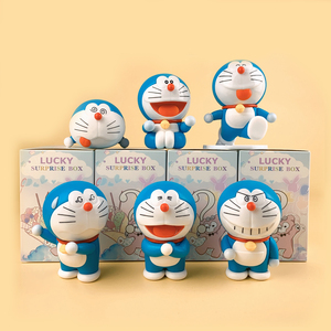 Top Bán 6 cái/bộ Anime Doraean Zodiac <span class=keywords><strong>Tinker</strong></span> Chuông Robot Mèo Đóng Hộp Hình Đồ Chơi Cho Quà Tặng Bí Ẩn Mù Hộp - Product Image 1