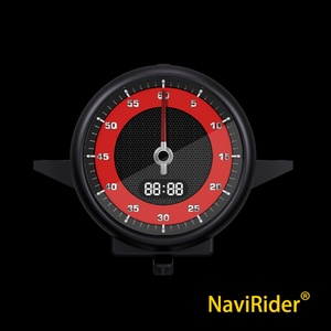 Nouvelle version améliorée du chronomètre LCD pour Porsche Macan 2014-2021, horloge centrale du tableau de bord, boussole, compteur électronique de temps - Product Image 2