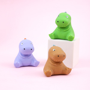 Creative Slow <b>Rebound</b> Little Dinosaur Squeeze Toys Universal Decompression Desktop Ornaments for Children Adults 5-7 Years - Product Image 2