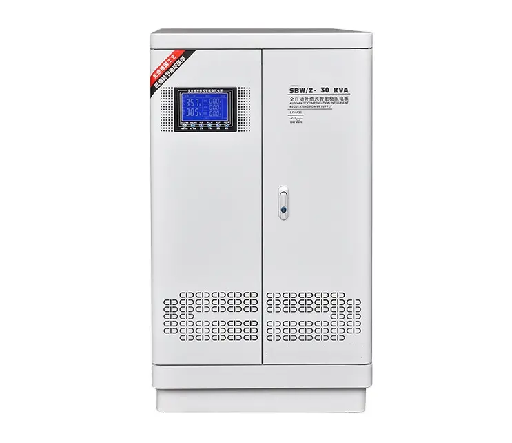 Servo motor split adjustment 3 phase voltage stabilizer 20 kva