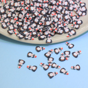Pingouin argile arrose confettis bricolage artisanat Nail Art Scrapbook Slime remplissage accessoires - Product Image 5