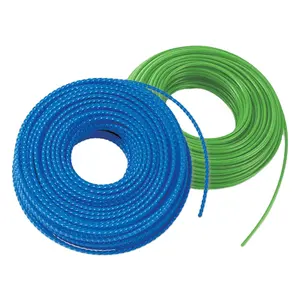 Nylon kleurrijke 1.2mm tuin trimmer lijn twisted voor snijden gras