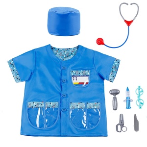 Fábrica al por mayor <span class=keywords><strong>veterinario</strong></span> niños carrera día disfraces Halloween vestir trajes <span class=keywords><strong>veterinario</strong></span> Traje + Accesorios realistas - Product Image 4