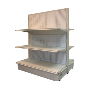 Fabricante Chino <span class=keywords><strong>de</strong></span> Góndolas Metálicas <span class=keywords><strong>de</strong></span> Doble Cara para Tiendas y <span class=keywords><strong>Supermercados</strong></span>, con Tamaño y Color Personalizados - Product Image 2