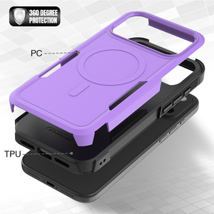 Ốp lưng điện thoại iPhone 17 Pro Max, chống sốc, nam châm, chất lượng cao, kết hợp PC và TPU - Product Image 3