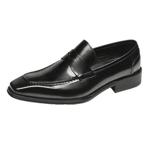 Men's Premium Luxury Dress Loafers Full Grain Cow Leather <b>Height</b> <b>Increasing</b> Comfortable and Waterproof for Parties & Weddings - Product Image 1