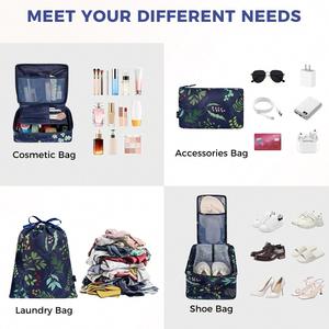 Travel Packing <b>Cubes</b> Storage Shoes Bag for Carry on Hand Luggage Travel Essentials Accessories - Product Image 4