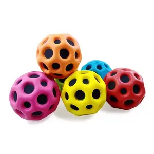 High Bounce Space Ball Soft Funny Stress Toys Foam Sports Toy For Kids Adult Play Exercise Elastic Colourful