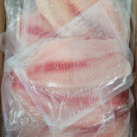 Filet de Tilapia congelé, normalement épluché et peu émaillé, 2-3oz 3-5oz 5-7oz