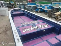 Perahu Pancing Fiberglass/Yacht FRP Baru 19ft/5.8m untuk Rekreasi/Olahraga/Penumpang/Pelayaran/Pariwisata dengan Mesin Tempel Bensin