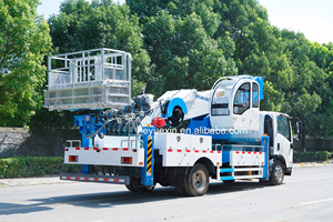 ISUZU 36m truk kerja udara Boom mengangkat pria ember truk Cherry Picker truk dipasang <span class=keywords><strong>Platform</strong></span> udara - Product Image 6