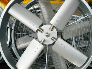 Ventilateur axial électrique en aluminium à haute efficacité énergétique OEM/ODM, souffleur d'air portable pour l'aération et la ventilation des silos à céréales et des entrepôts - Product Image 3